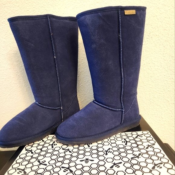 Blue tall boots - Picture 3 of 8